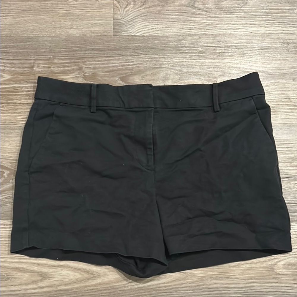 LOFT Black High Waist Shorts